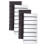 KitchenAid KitchenAid Albany Kitchen Towel 4-Pack Set, Onyx Black/White, 16"x26" 1