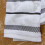 KitchenAid KitchenAid Albany Kitchen Towel 4-Pack Set, Onyx Black/White, 16"x26" 3