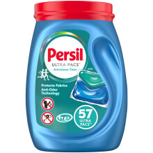 Persil Ultra Pacs Activewear Clean Wasmiddel, 57 stuks