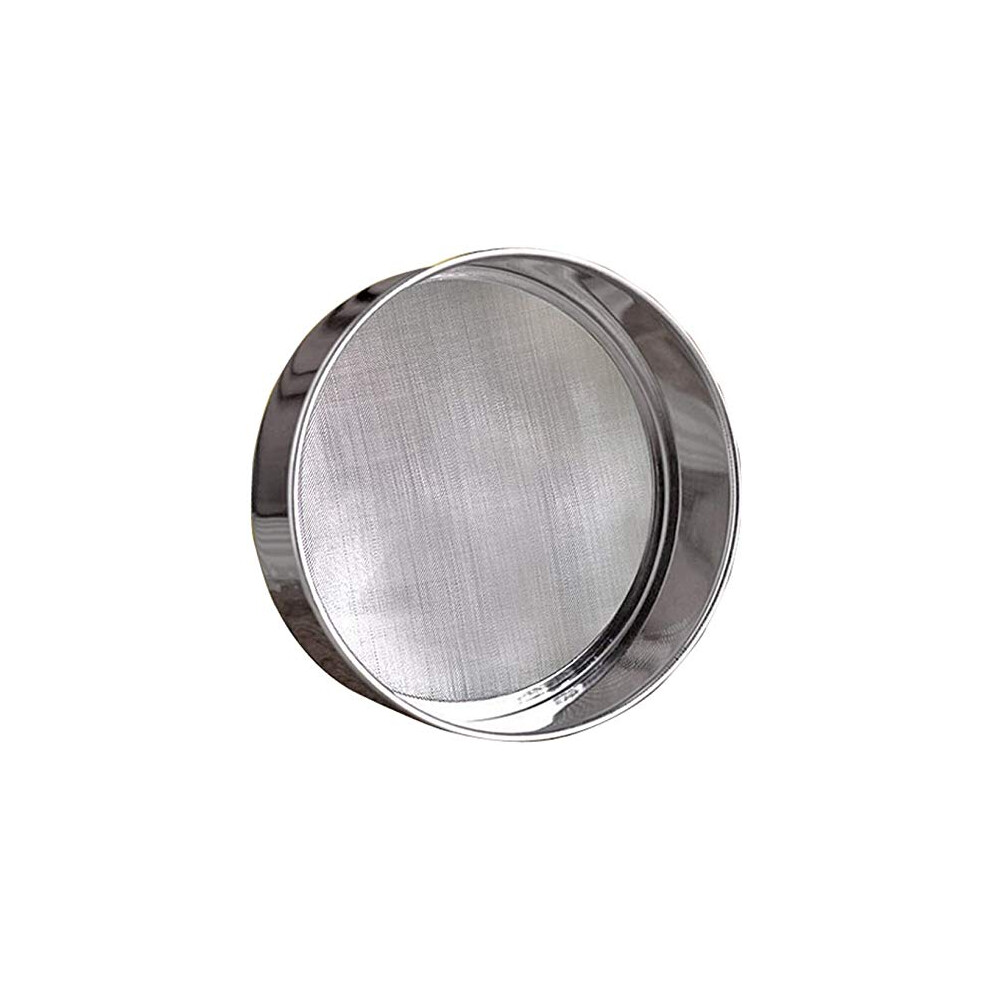 LOVEDAY 6"""" Flour Sieve Stainless Steel Professional Round Flour Sieve Strainer with 60 Mesh (6 Inch  18/8 Steel)-image-OPC-PH555WY-NEW