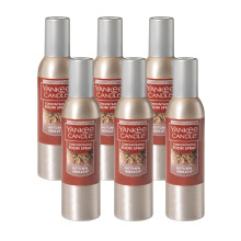 Yankee Candle Concentrated Air Freshener Room Spray Odor Eliminator for Home Bathroom Autumn Wreath 1.5 Oz (Pack of 6)