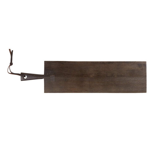 47th & Main Mango Wood Cutting/Serving Board Medium Dark Finish