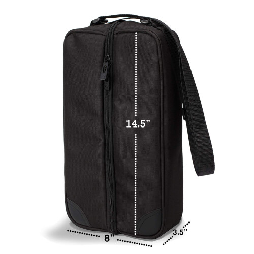 ALLCAMP Wine tote Bag with Cooler Compartment 2