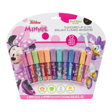 Disney Minnie Mouse 12 rszes, nvnyi alap ajakfny a lnyok bulizsra. Elso sminkkszlet lnyoknak, tkletes alvkhoz s szletsnapi ajndkokh