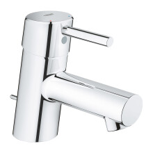 GROHE 34702001 Concetto Einloch-Badarmatur mit Einhebelmischer, XS-Gr      e, 1,2 GPM, Chrom