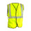 OccuNomix Medium Hi-Viz Yellow AramidModacrylic Solid Vest 1