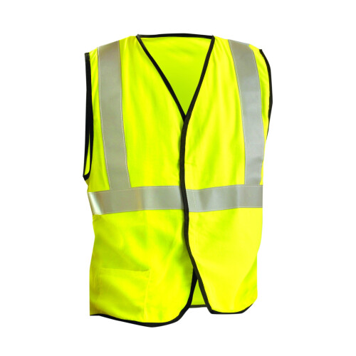 OccuNomix Medium Hi-Viz Yellow AramidModacrylic Solid Vest