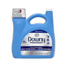 Downy Professional Commercial Liquid Fabric Softener Clean & Fresh Scent 190 Loads 140 Fl oz