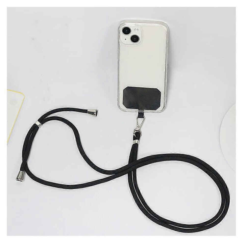 (As show, One size) Phone Lanyard, Universal Cell Phone Cord Lanyard Necklace Compatible with Most Smartphones for Neck and Wrist Lanyard, with and Pa