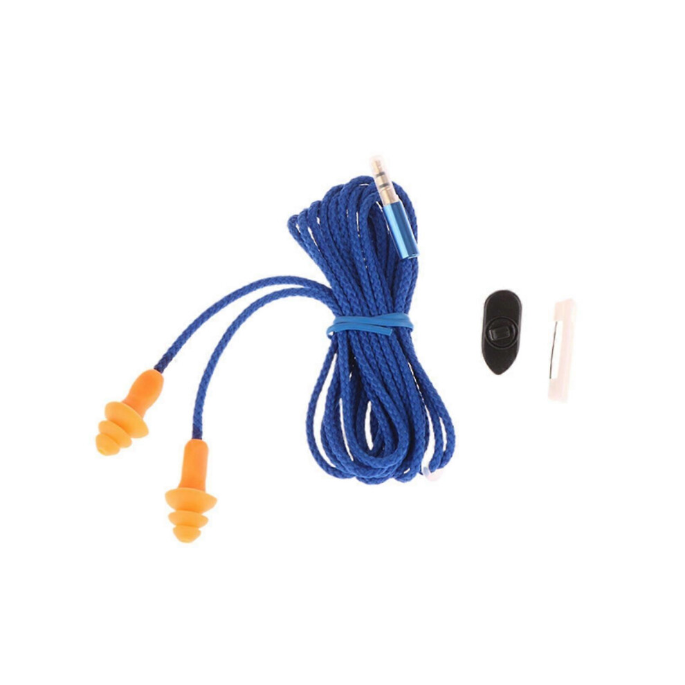 (Blue, One Size) In Ear Earphone Noise Reduction Earbuds Earphones Comfortable For Music Lovers In Noisy Environment Blue 7683012605550