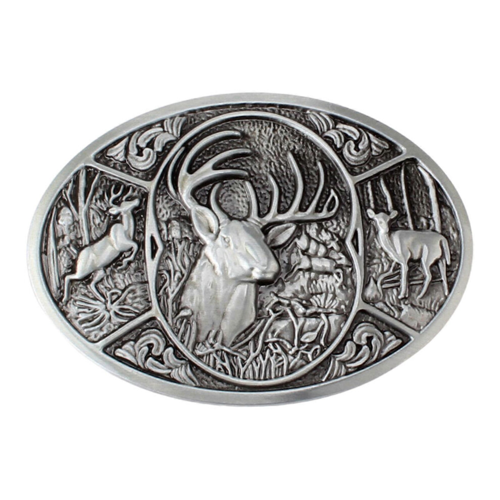 (Style 2, One Size) Classical Metal Belt Buckle Single Prong Belt Buckles Birthday Gifts For Unisex Men Belt Buckle Replacement Belt Buckle 7683012603815