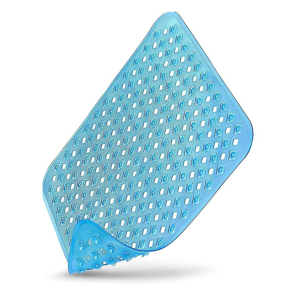 (As show, One size) Non-slip Shower Mat 53x53cm, Fixed Incl. - Bisphenol A-free Non-slip Shower Mat - Machine Washable And Mildew Resistant Bath Mat (