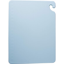 San Jamar CB121812 Cut-N-Carry Co-Polymer Cutting Board 18"""" Length x 12"""" Width x 1/2"""" Thick Green (CB121812GN)