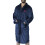 NORTHWEST NFL Houston Texans Silk Touch Bath Robe  Large/X-Large  Rollout Navy 1