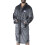 NORTHWEST NFL New York Giants Silk Touch badjas groot/X-Large uitrolbare houtskool 1