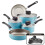 Farberware Farberware Smart Control Nonstick panelas e panelas Definir 14 pe   as aqua 1