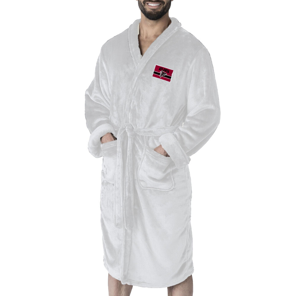Peignoir en soie NORTHWEST NFL Altanta Falcons L/XL Blanc