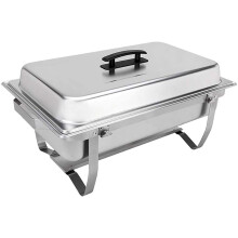 Sterno Chafing Dish 8 quart zilver