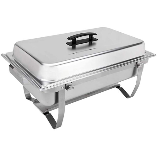 Sterno Chafing Dish 8 quart zilver