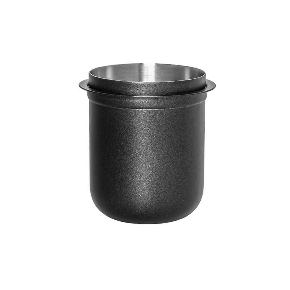 (Black, One Size) Dosing Bowl Espresso Powder Cup Espresso Powder Receiver Espresso Dosing Cup Coffee Powder Cup Suitable For Coffee Black 7683012608742