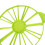 (orange, One size) Green Diy Pastry Feeder Plastic Cake Slicer 10/12 Pieces Equalizer Baking Tool 2