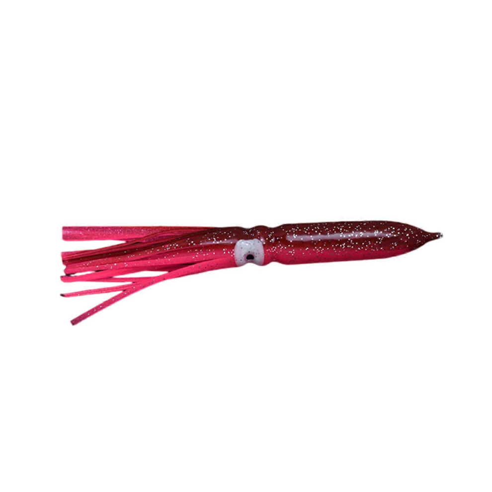 (Orange Color, One Size) Big Octopuses Skirt Trolling Lure Soft Fishing Baits Luminous Octopuses Squids Skirts Fishing Lure Fishing Accessorys Burgun 7683012615528
