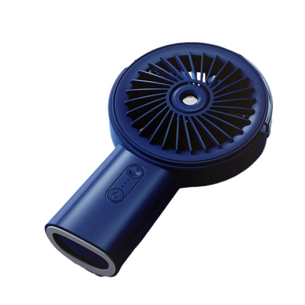(Green, One Size) Misting Fan Handheld Fan 4000Mah Handheld Misting Fan Rechargeable Power Banks Adjustment Small Misters Fan For Travel Blue 7683012614545