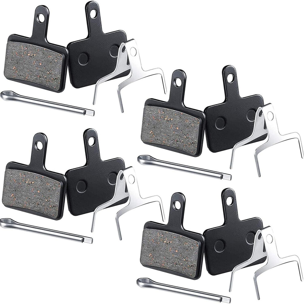 (As show, One size) 4 Pairs Bicycle Brake Pads For Trp Tektro Shimano Deore Br-m575 M525 M515 T615 T675 M505 M495 M486 M485 M475 M465 M447 M446 M445 M