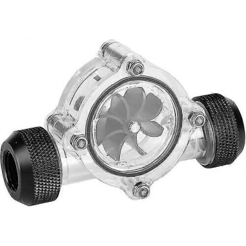 Threaded Connector G1/4"pc Water-cooled 8-way Fan Female (black)