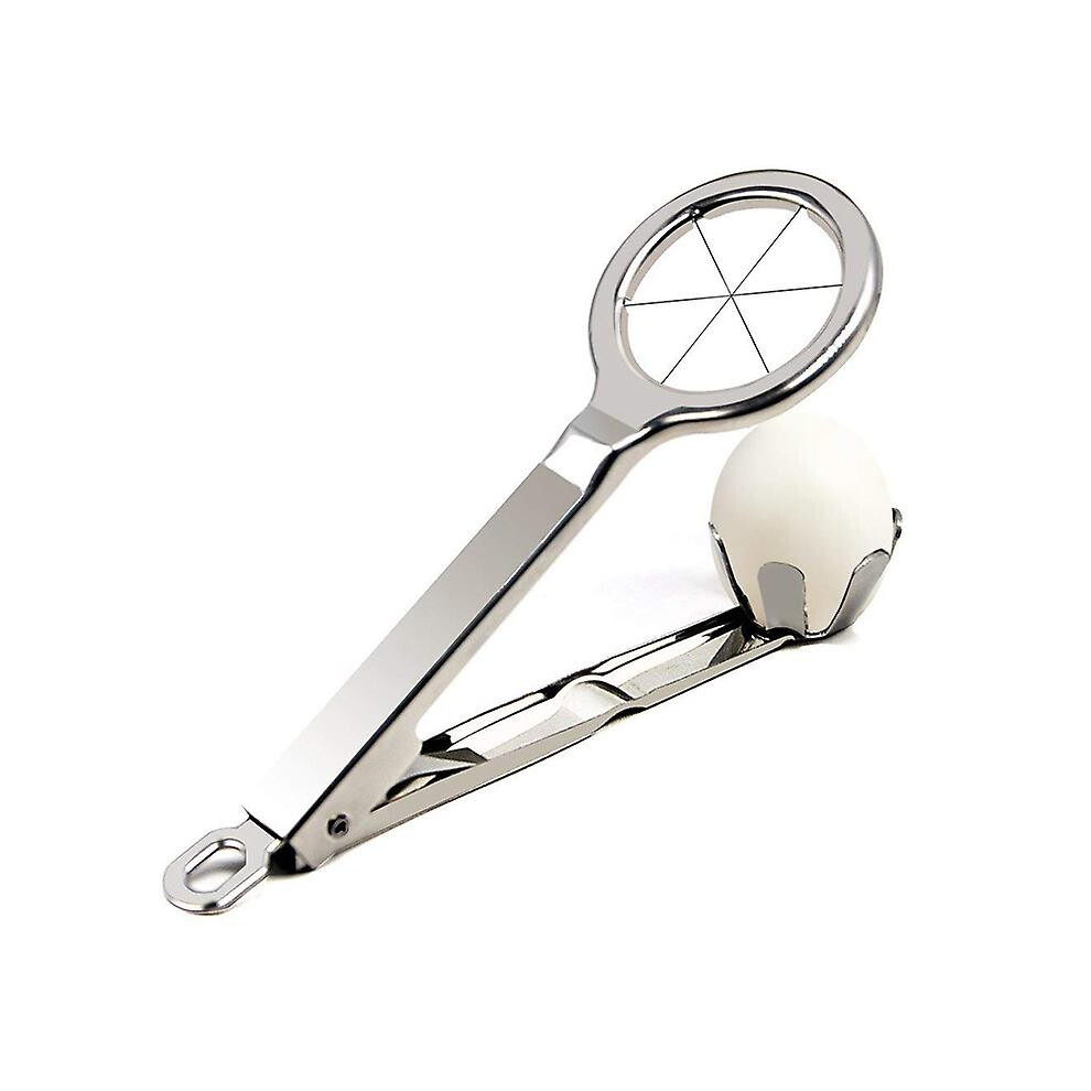 (As show, One size) Egg Cutter, Cutting Pliers, Length: 21 Cm, Aluminium/stainless Steel, Columbus, Grey, 10602260