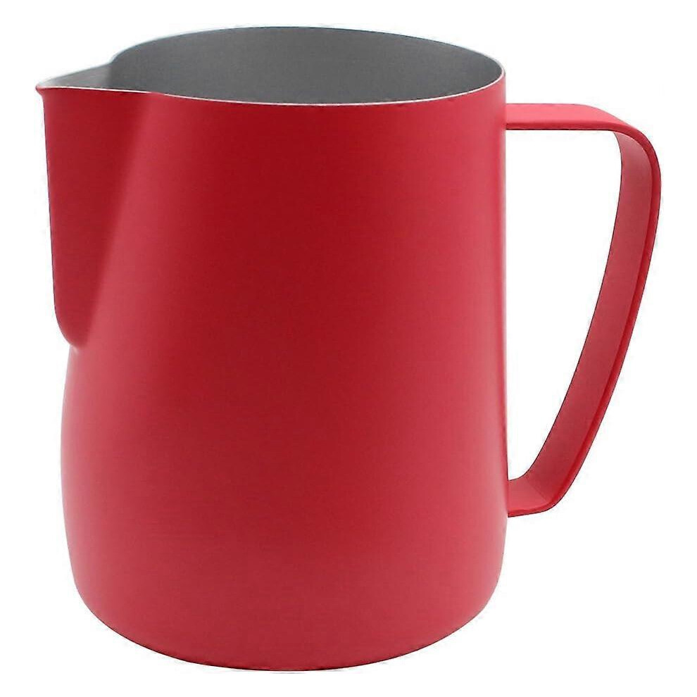 (As show, One size) Stainless steel milk jug for coffee milk and red milk 600ml