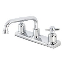Kingston Brass FB2131DX Concord 8"" kzpso konyhai csaptelep 10,25 x 7,69 x 5,81 polrozott krm