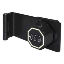 (90 degree gentleman , One size) Keyless Cabinet Lock Cabinet Combination Lock Twist Knob Hasp Lock for Kitchen Drawers, Cabinets, Cupboard Enduring