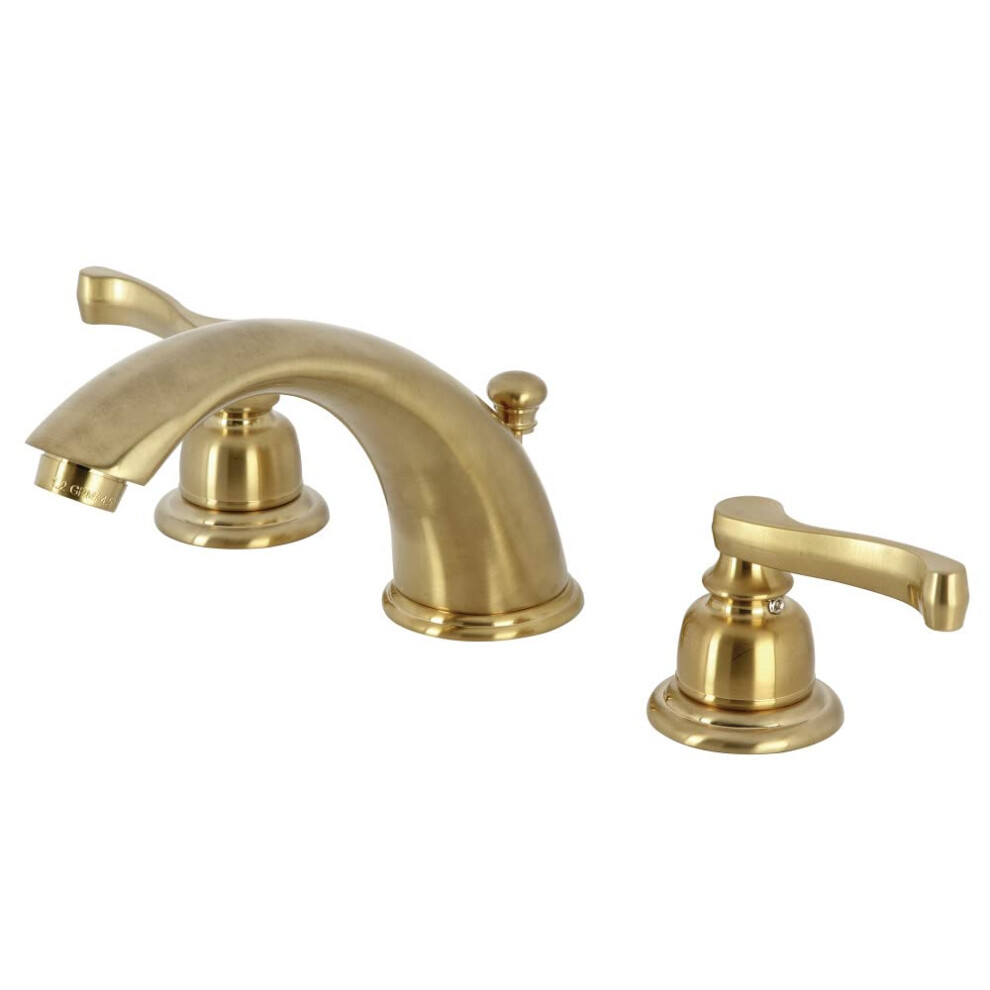 Robinet De Salle De Bain Large Entraxe Kingston Brass KB8967FL Royale, Laiton Bross-image