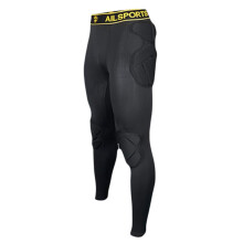 Men's Goalkeeper Padded Bike Trousers Football Protective Gear Set Training Suit for Soccer Rugby Basketball Paintball Hip Protector Pants