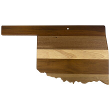 Calkowicie bambusowy Rock & Branch Series Shiplap Oklahoma w ksztalcie drewna i deska do krojenia | Swietne dla sztuki sciennej 16-3/4 x 9 x 5