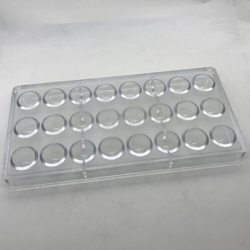 Polycarbonate Cone Chocolate Mold Half Egg Candy Mould DIY Poly-carbonate Mold 2