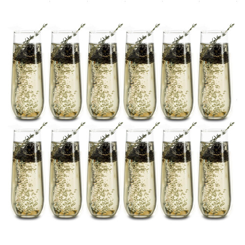 Libbey 228 szr nlkli pezsgos fuvolk, 8,5 oz