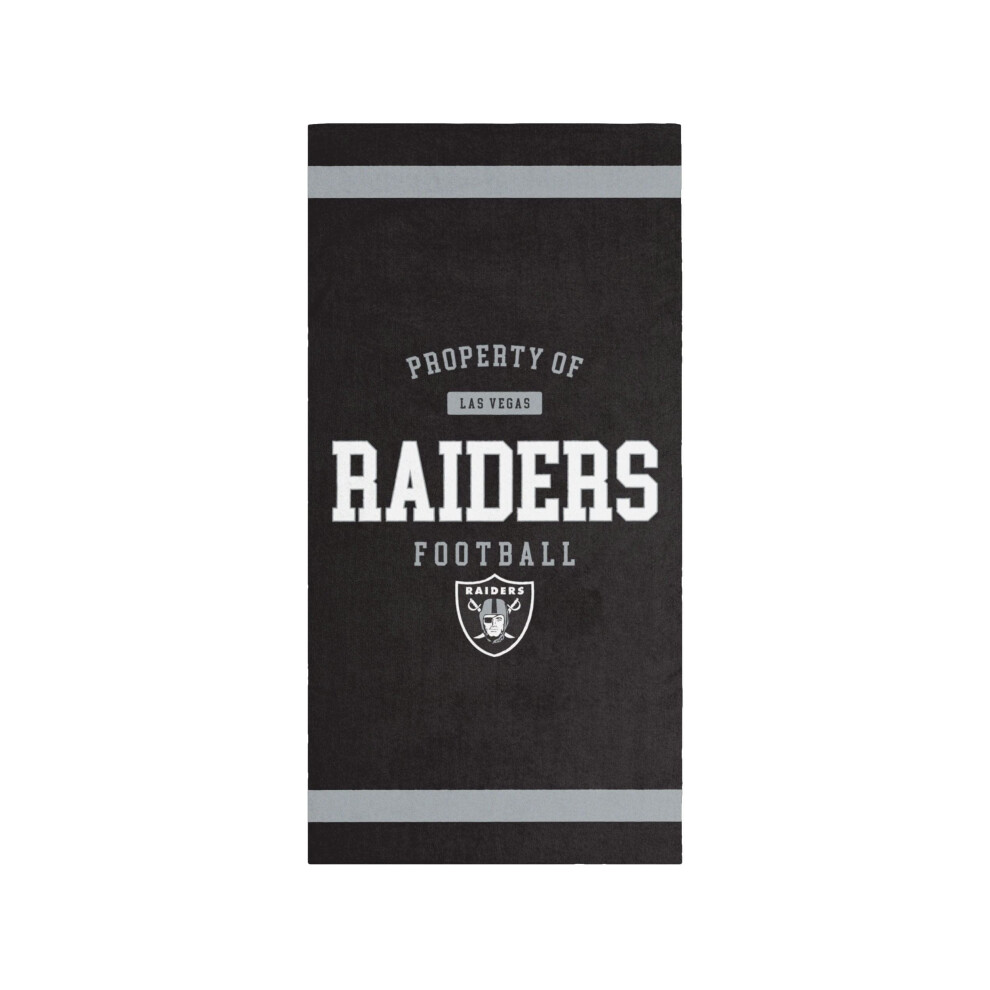 Foco Las Vegas Raiders Nfl-Eigendom Van Strandlaken-image