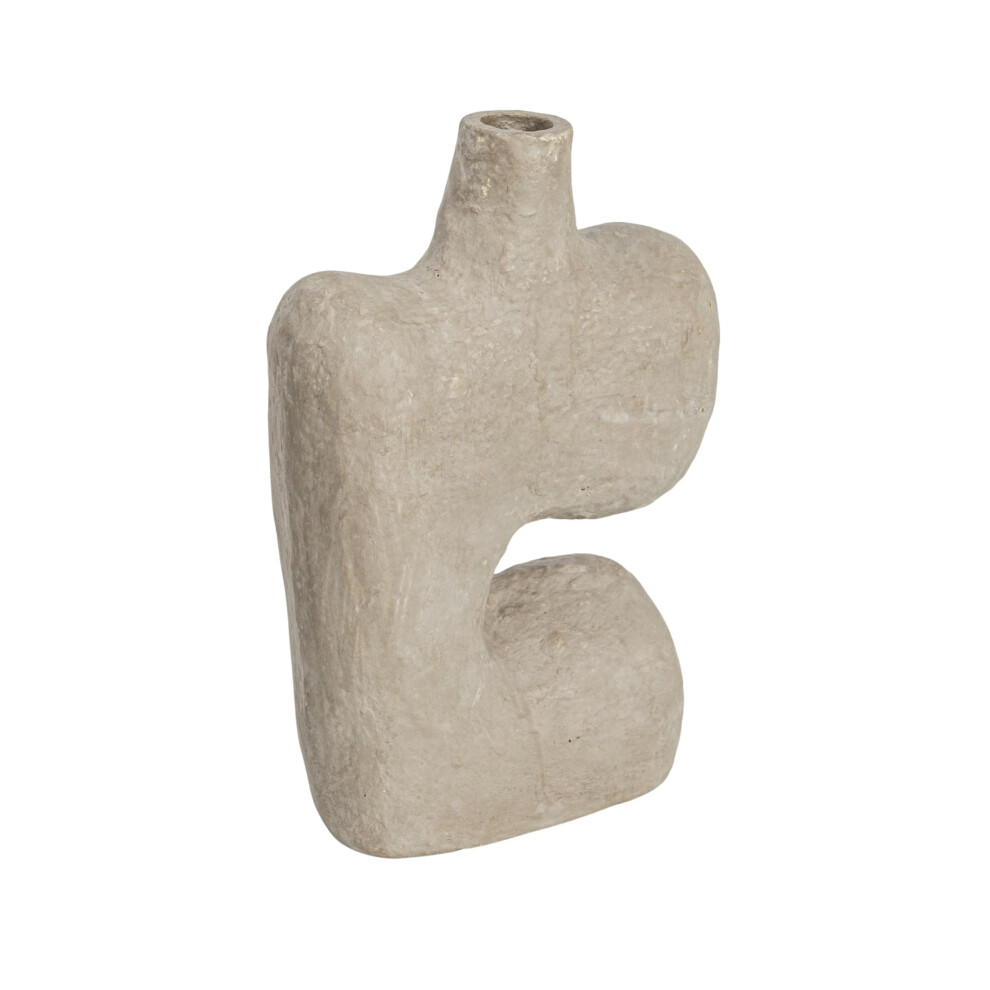 Vaso In Cartapesta Grigio Bloomingville-image