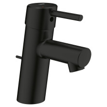 GROHE 342702431 Concetto Einloch-Badarmatur mit Einhebelmischer, Gr      e S, 1,2 GPM, Mattschwarz