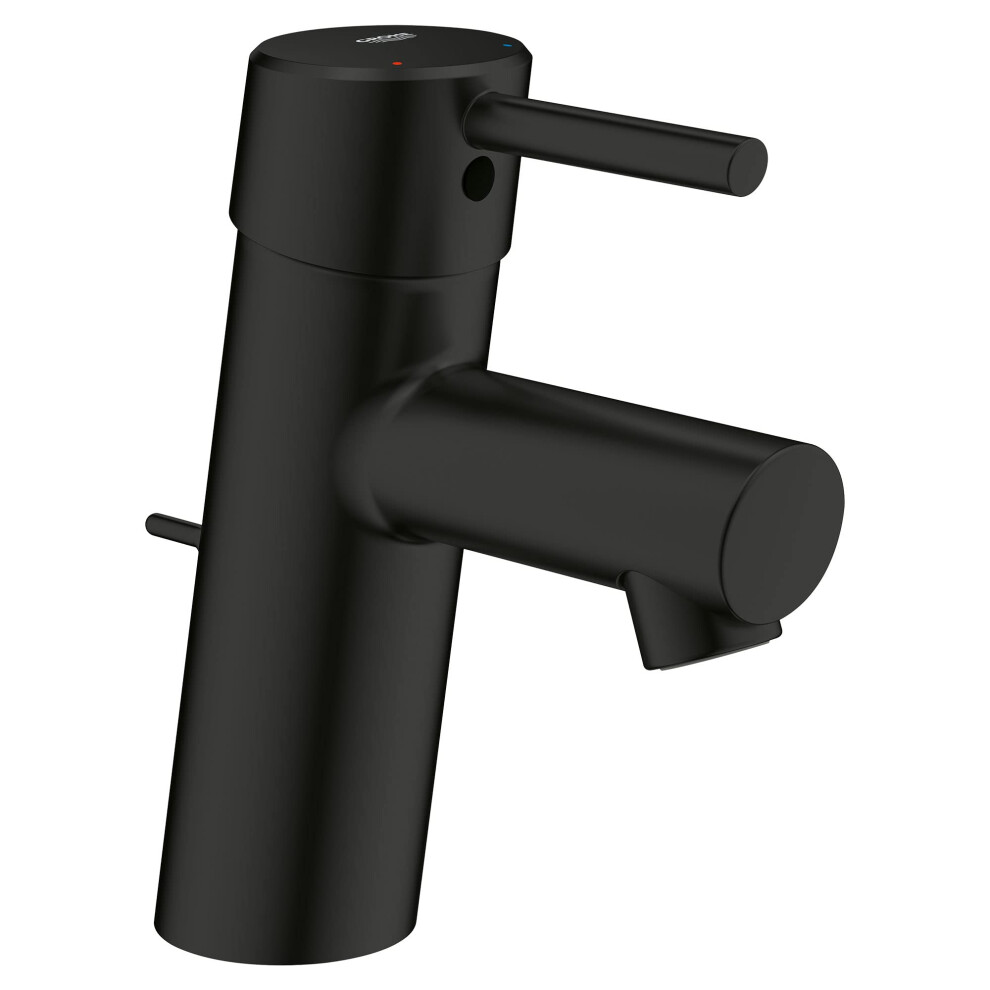 Grohe 342702431 Concetto Single Hole Single-Handle S-Size Bathroom Faucet 1.2 Gpm Matte Black