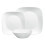 Corelle Dinner Plate  Pure White  12 Pc Set 1