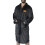 Northwest NFL Washington Commandants Silk Touch Bath Robe Large/X-Large Rollout Black 1