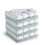 KitchenAid KitchenAid Albany Dishcloth 8 Pack Set  Matte Grey/White  12""""x12"""" 1