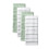 KitchenAid Kitchenaid Albany Kitchen H?ndkl?de 4-Pack Set Pistache/White 16 """" X26 """" 1