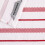 KitchenAid Kitchenaid Albany Dishlloth 8 Pack Set Passion Red/White 12 """" x12 """" 4