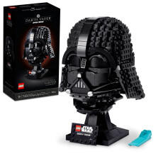 LEGO Star Wars Darth Vader Casco Maschera Kit Modello per Adulti da Costruire ed Esporre Decorazioni per la Casa da Collezione Star Wars 75304