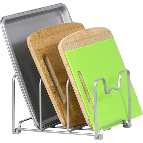 Simple Houseware Kitchen Houseware Organizer Pantry Rack Zilver
