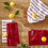 KitchenAid Kitchenaid Albany Kitchen H?ndkl?de 4-Pack Set Passion Red/White 16 """" X26 """" 4
